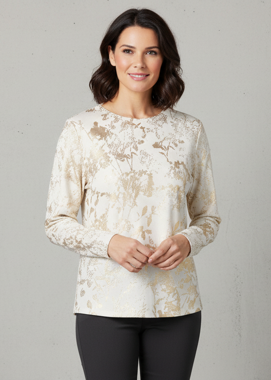 Jersey con estampado floral