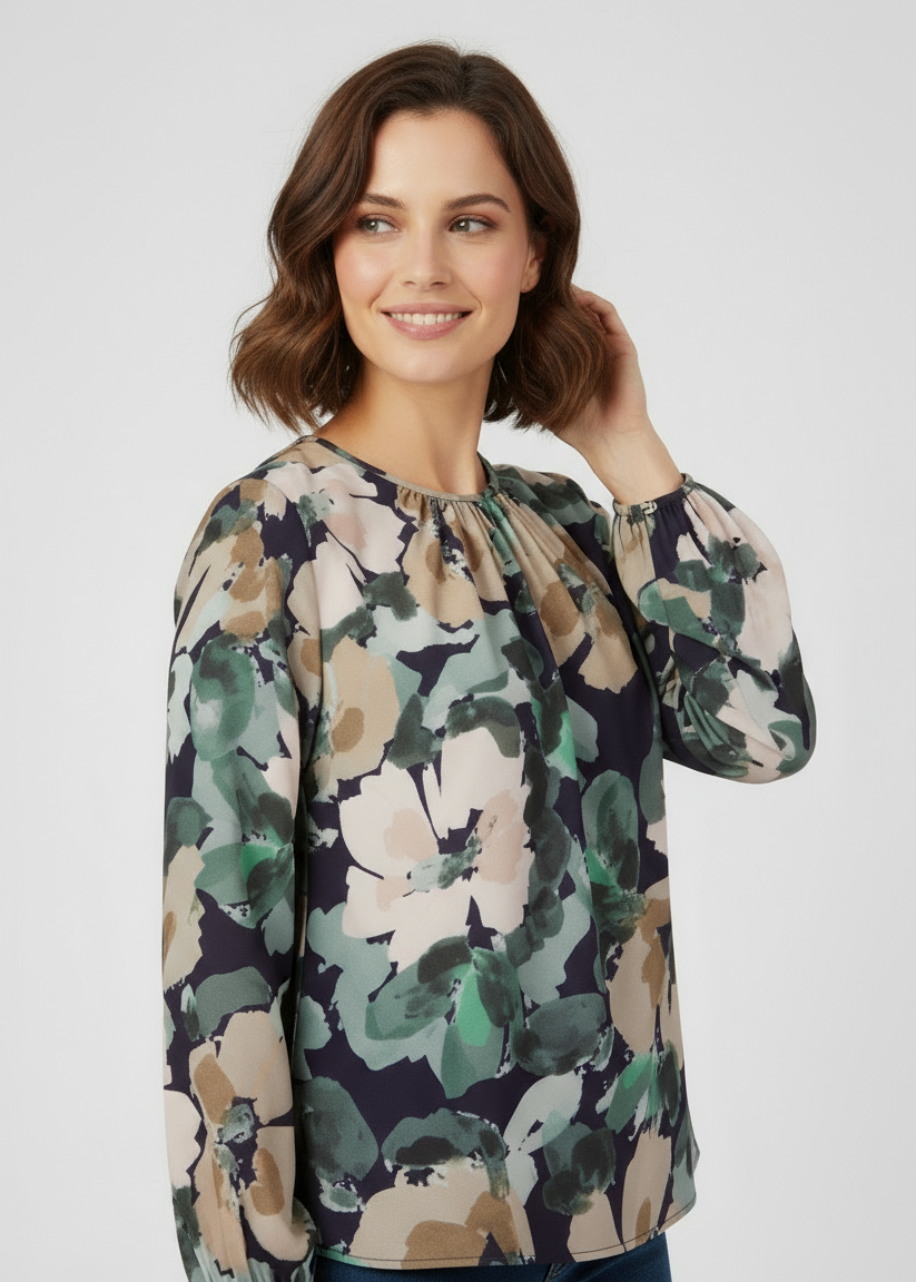 Blusa de flores