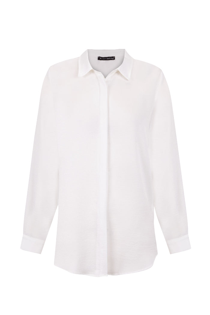 Camisa blanca lisa