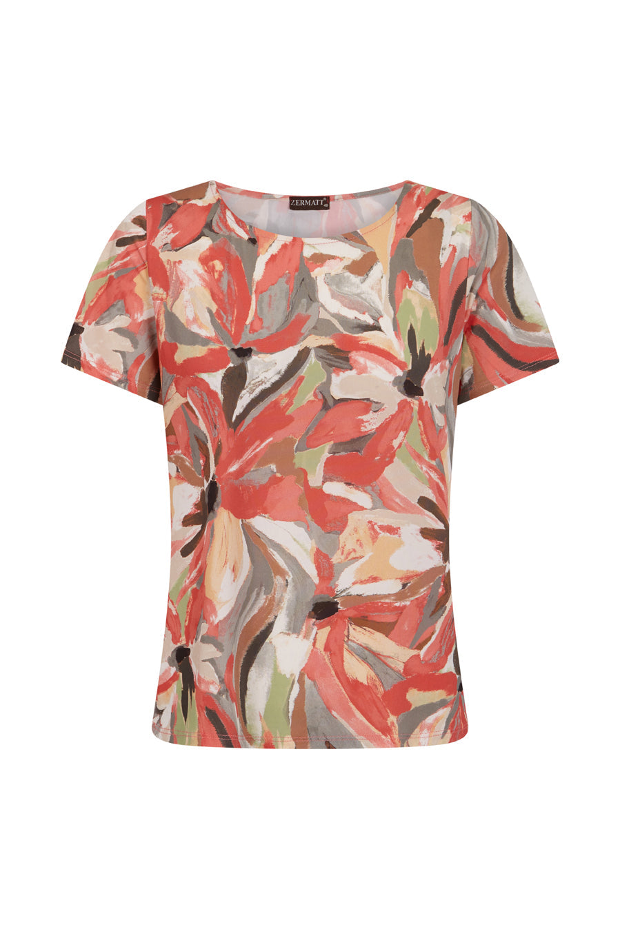 Camiseta estampada flores