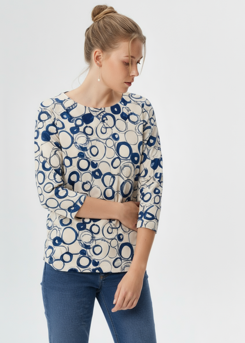 Camiseta de círculos